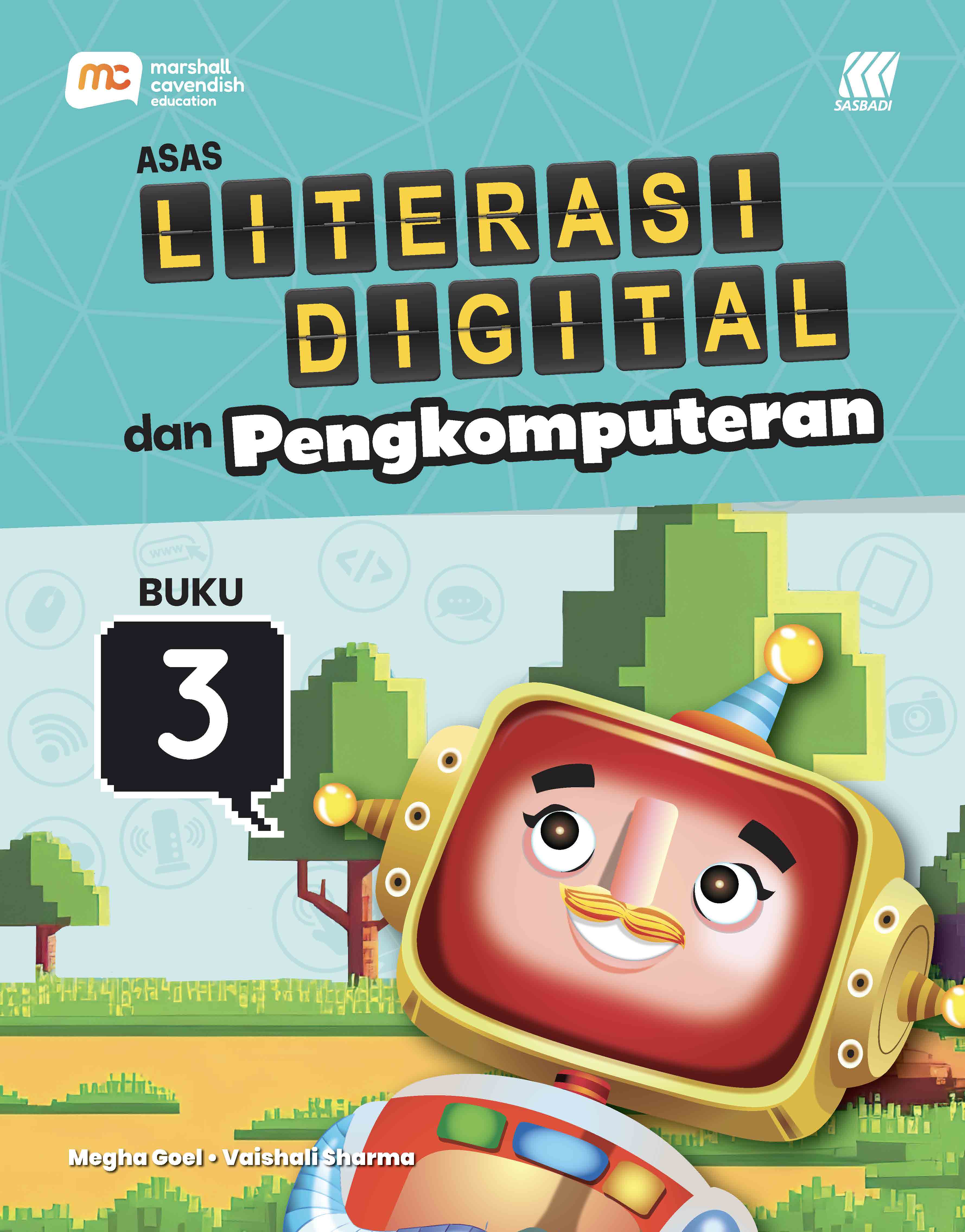 Asas Literasi Digital dan Pengkomputeran Buku 3 Cover